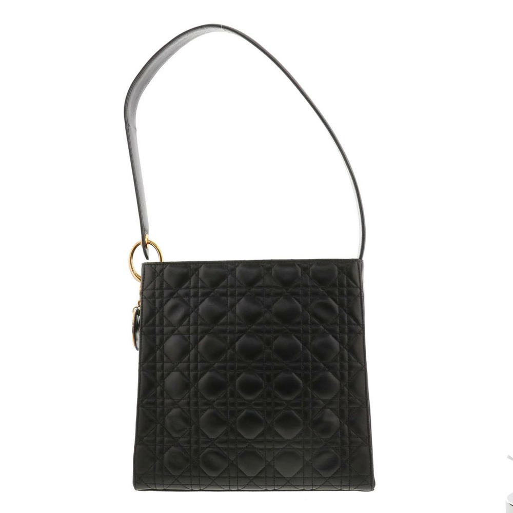 Christian Dior Cannage Shoulder Bag Messenger Black - Picture 4 of 6